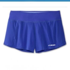Brooks Women's Chaser 5 Shorts in Blue XL